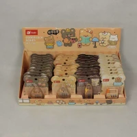 قفل رمزدار پلاستیکی کوچک طرح خرس WN0130 صبا (40 عددی)
