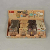 قفل رمزدار پلاستیکی کوچک طرح خرس WN0130 صبا (40 عددی)