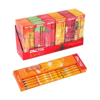 مداد مشکی طرح میوه فکتیس (لیوان 72 عددی)