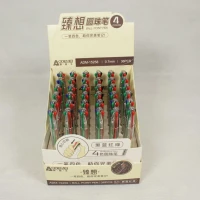 خودکار 4 رنگ فشاری نوک 0.7 کد 15258 صبا (36 عددی)