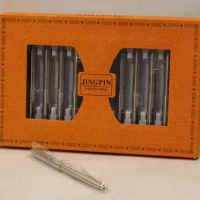 خودکار فشاری استیل طرح پارکر 1045 صبا (12 عددی)