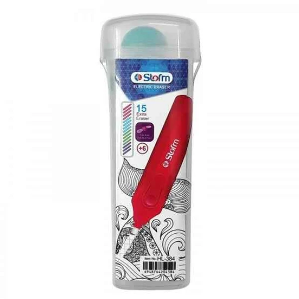پاک کن برقی HL-384 استورم (بسته 12عددی)