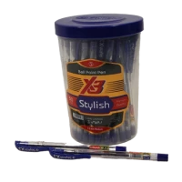 خودکار آبی X3 نوک 1 استایلیش (50 عددی)