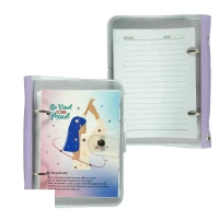 دفتریادداشت کلاسوری2حلقه طلقی آوای تحریر کدNKY25302