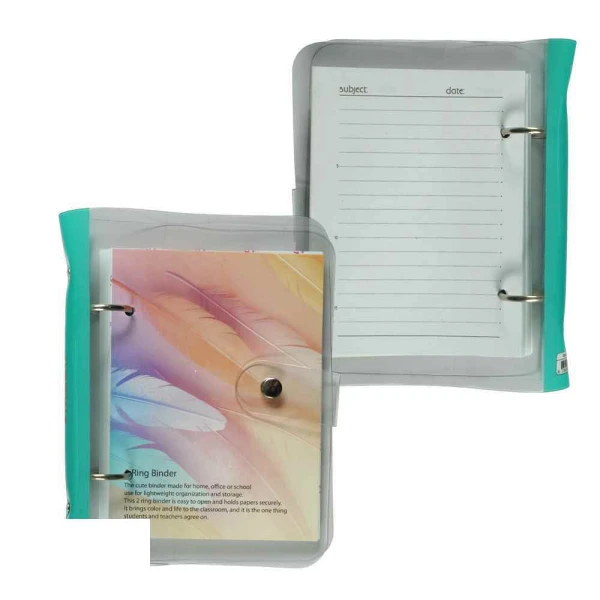 دفتریادداشت کلاسوری2حلقه طلقی آوای تحریر کدNKY25302