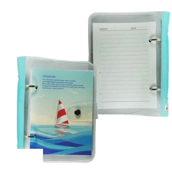 دفتریادداشت کلاسوری2حلقه طلقی آوای تحریر کدNKY25302
