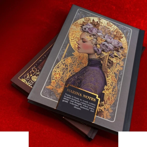 دفتریادداشت ته دوخت20*14 جلد سخت همیشه سری NARINA NOTE