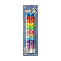مداد مشکی فشنگی+پاستل فشنگی کدHLB-1010