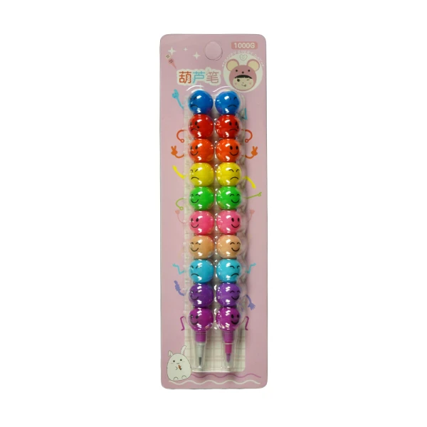 مداد مشکی فشنگی+پاستل فشنگی کدHLB-1010