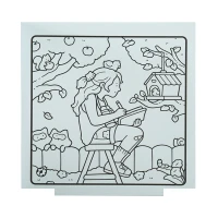 کتاب رنگ امیزی48برگ200*200کازی لانگو سری لحظات دخترانه کدCB-610