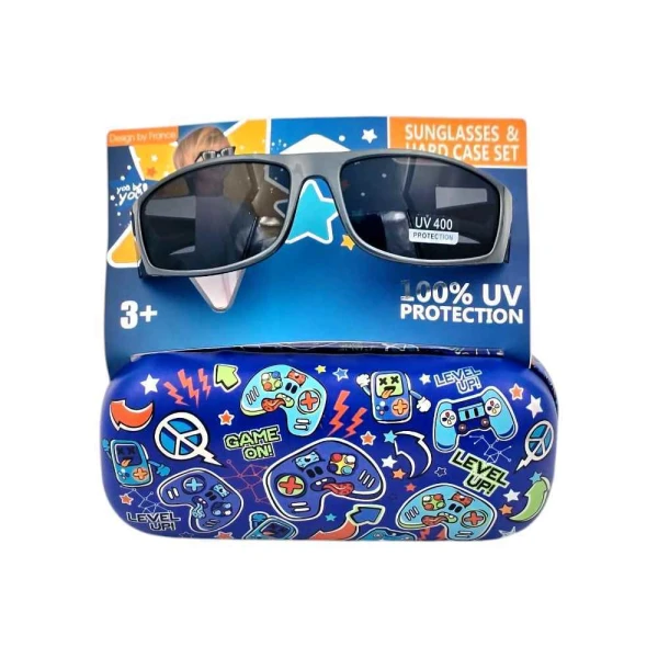 عینک آفتابی با کیف وست گیم کدU2106-1