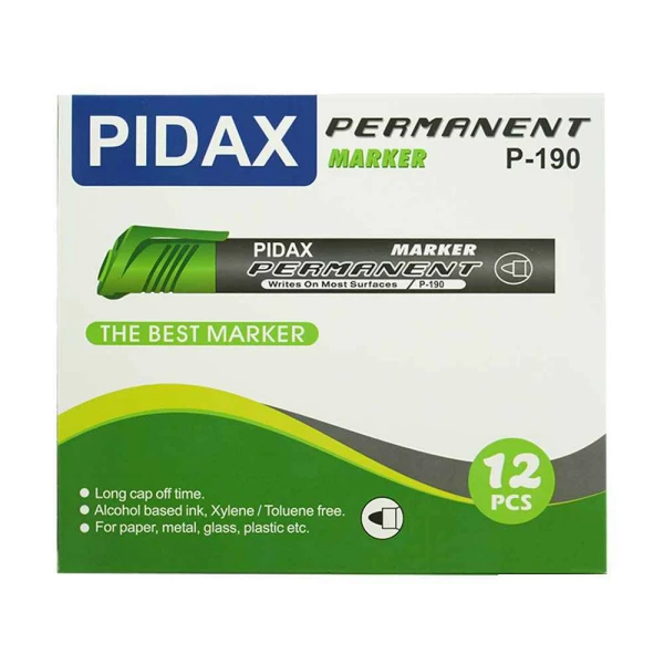 ماژیک معمولی گرد سبز پیداکس کدP-190