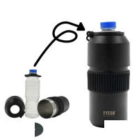 فلاسک و نگه دارنده بطری680میل TYESO کدTS-01004