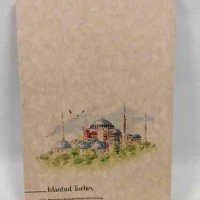 یادداشت خط دار کرافت 20*13 ته چسب سری اماکن جهان دش نوت