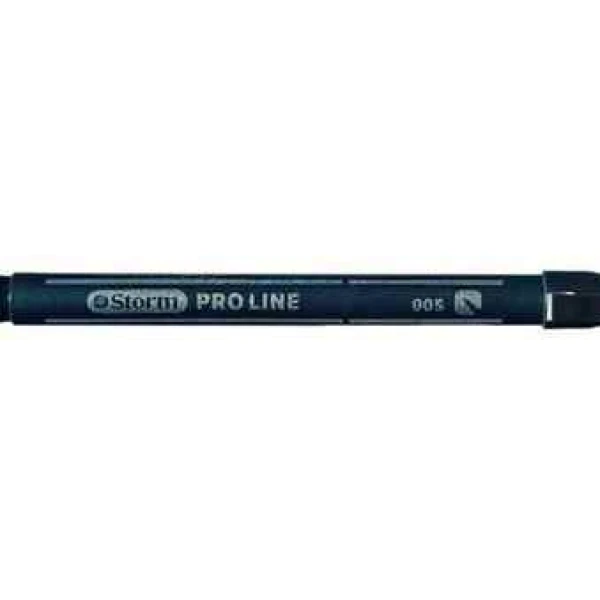 راپید مهندسی مشکی نوک 0.05 HL-350102 استورم ( 12 عددی )