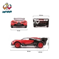 ماشین بوگاتی جعبه ای 93004 تریتی (20)