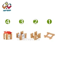 کلبه جنگلی 252 قطعه تک توی (6)