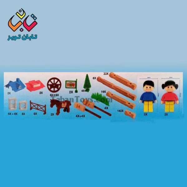 کلبه جنگلی 252 قطعه تک توی (6)