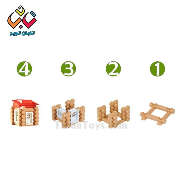 کلبه جنگلی 252 قطعه تک توی (6)