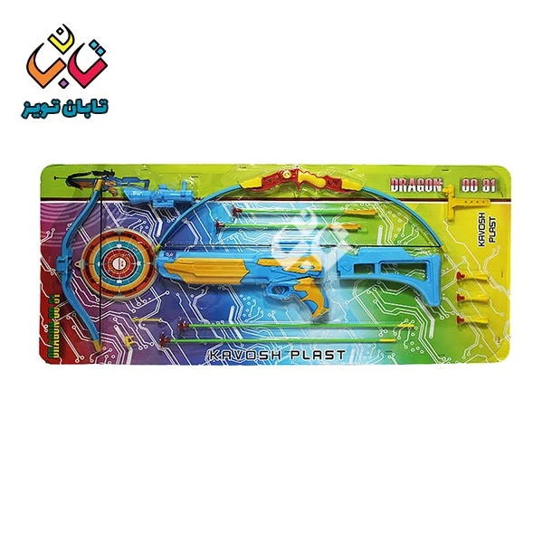 تیر کمان با دارت روکارتی بزرگ کاوش (15)