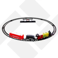 قطار قرمز کلاسیک با ایستگاه 300393 اسپادان (24)