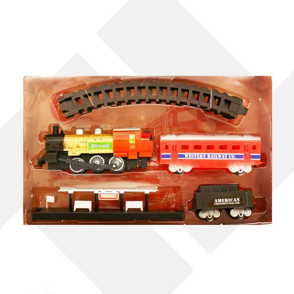 قطار قرمز کلاسیک با ایستگاه 300393 اسپادان (24)