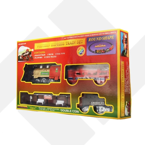 قطار قرمز کلاسیک با ایستگاه 300393 اسپادان (24)