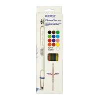 مدادرنگی12+1رنگ فشاری(مغزرنگی3میل) KIDOZ کیدوز کد50367