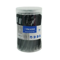 روان نویس 1/0ژل فشاری مشکی لیوانی پیکاسو کدGP-125