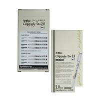 قلم خطاطی 2/0مشکی لاتین آرتلاین EK-242N/AB