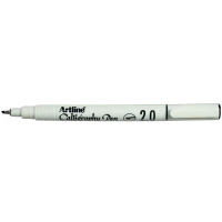 قلم خطاطی 2/0مشکی لاتین آرتلاین EK-242N/AB