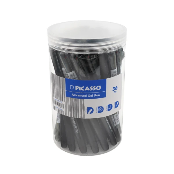 روان نویس 1/0ژل مشکی لیوانی پیکاسو کدGP-105