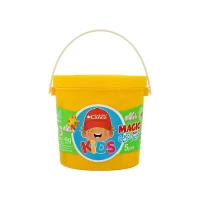 خمیربازی5رنگ جادویی(40گرم سطلی دسته دار) آنتی باکتریال کنکو