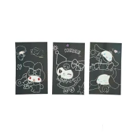دفتر یادداشت جادویی اسکراچ(طرح کرومی) کدB11 یا کدCS-105