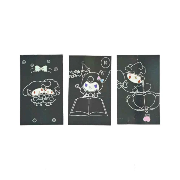 دفتر یادداشت جادویی اسکراچ(طرح کرومی) کدB11 یا کدCS-105