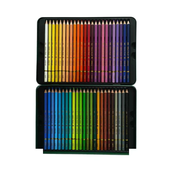 مداد رنگی48رنگ جعبه فلزی حرفه ای/آرتیست آریا کد3904/3933