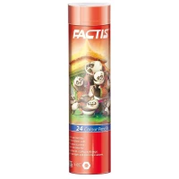 مدادرنگی24رنگ (شش گوش) قوطی فکتیس