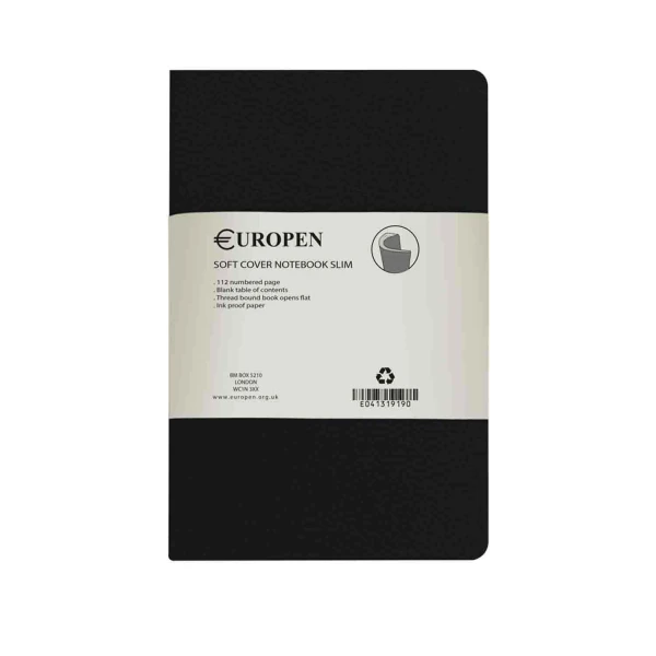 دفترجلدچرم باریک(SLIM) یوروپن