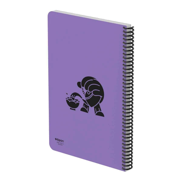 دفتر200برگ رحلی سیمی کلاسیک طلقی الیپون کد250