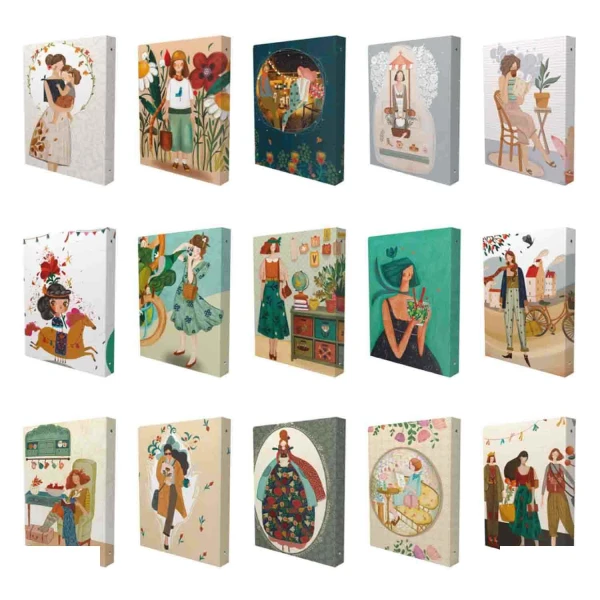 دفتریادداشت کلاسوری 6حلقه 20*15مسترنوت کد472