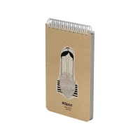 دفتریادداشت 100برگ 80*120سیمی جلدنرم فانتزی الیپون کد261