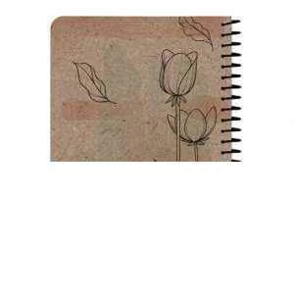 دفتریادداشت 100برگ 140*210 سیمی کلاسیک کرافت الیپون کد275