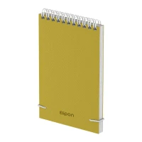 دفتریادداشت 80برگ 145*210سیمی پارچه ای سخت الیپون کد274