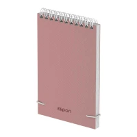دفتریادداشت 80برگ 145*210سیمی پارچه ای سخت الیپون کد274