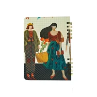 دفتریادداشت1/10سیمی جلد سخت مسترنوت کد498