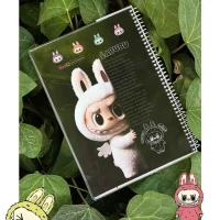 دفتر50برگ وزیری سیمی مجلد طرح لبوبو الند کدIBB-VZ-50