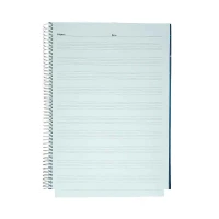 دفترنت50برگ210*300سیمی جلد سخت اچ پلاس کدHP210