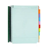 دفتر200برگ سیمی رحلی جلد طلق لانگو سری پروژه PROJECT BOOK