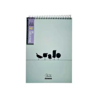 دفترنقاشی50برگ 24*17 سیم از بالا جلد سخت برگ سری فانتزی کد72302
