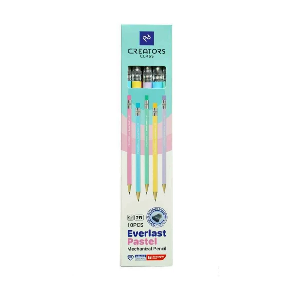 اتود2میل بدنه گرد با مغز گرید2B همراه با تراش اورلست پاستل سیکلاس کدCCEPMP-2B